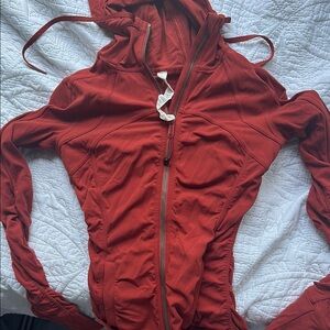 Red Lululemon define jacket